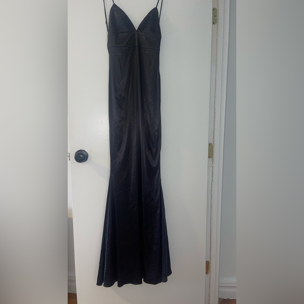 Meshki silk long dress